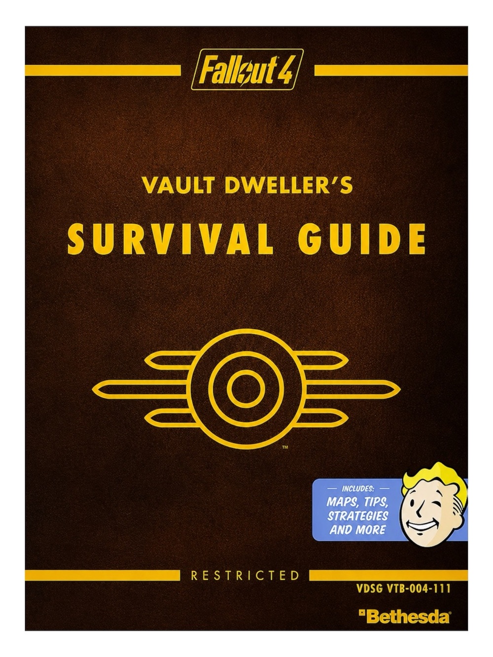FALLOUT 4 VAULT DWELLER'S SURVIVAL GUIDE: OFFICIAL STRATEGY GUIDE (1ST PRINTING)
